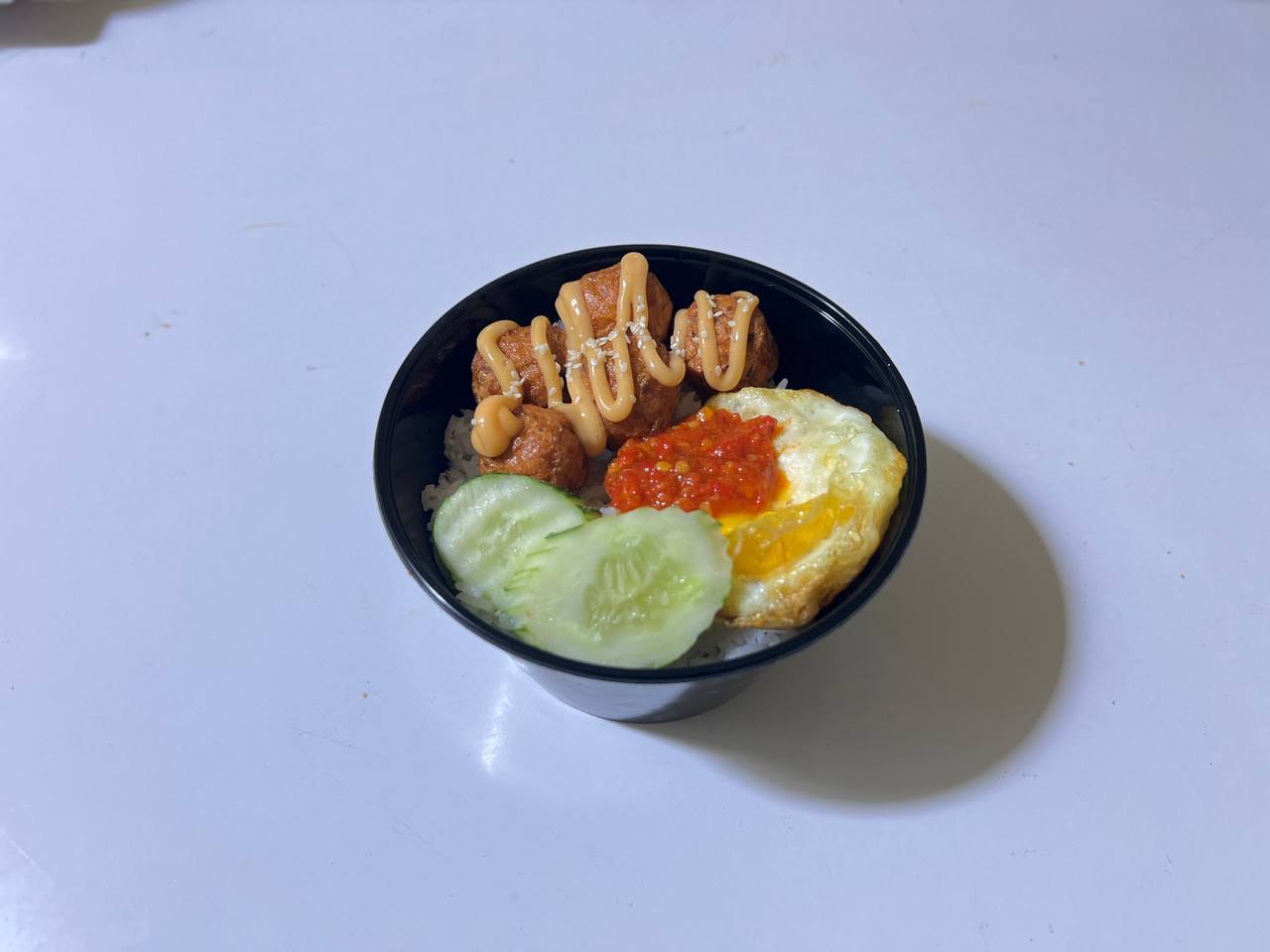 Ricebowl Bola Udang